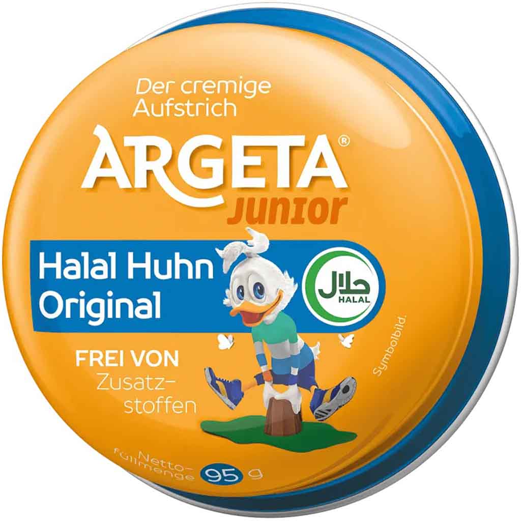 Argeta Huhn-Aufstrich Halal Junior 95g MHD:15.2.27