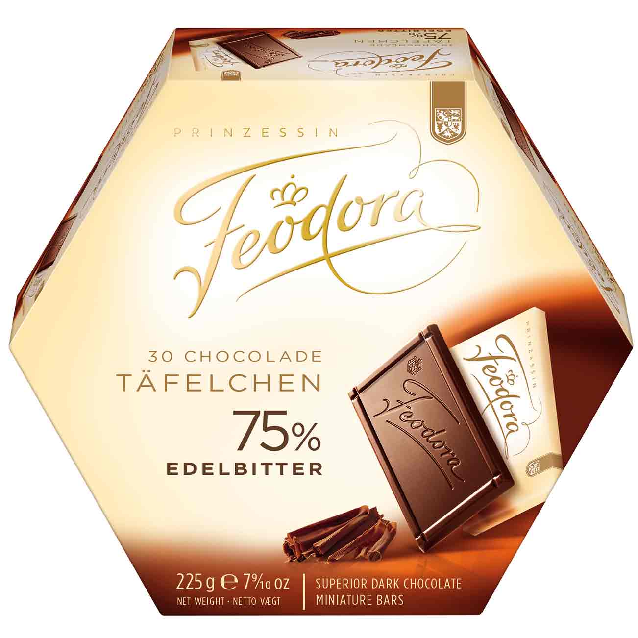 Feodora Täfelchen 75% Edelbitter 30er MHD:1.6.26