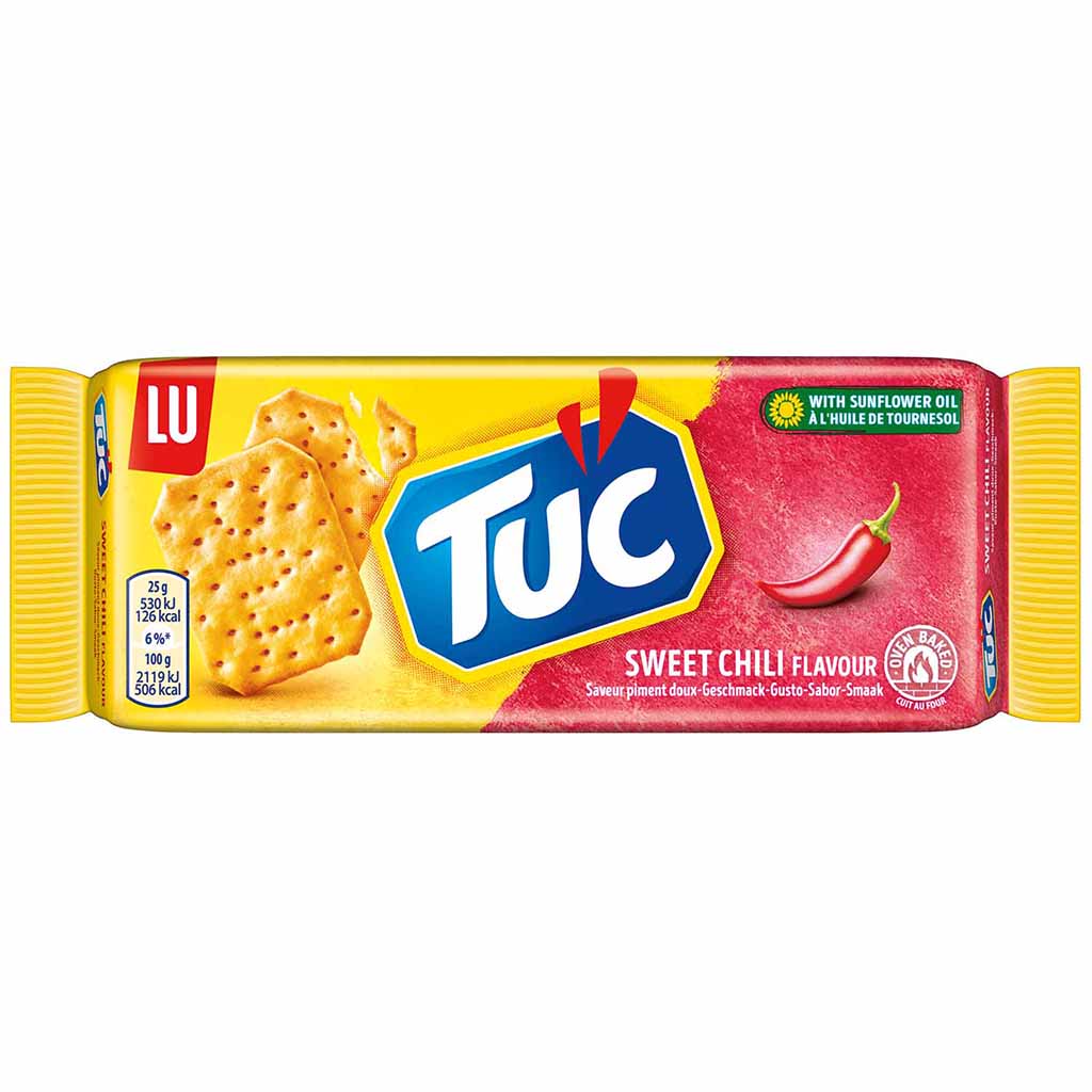 TUC Cracker Sweet Chili 100g MHD:31.8.24
