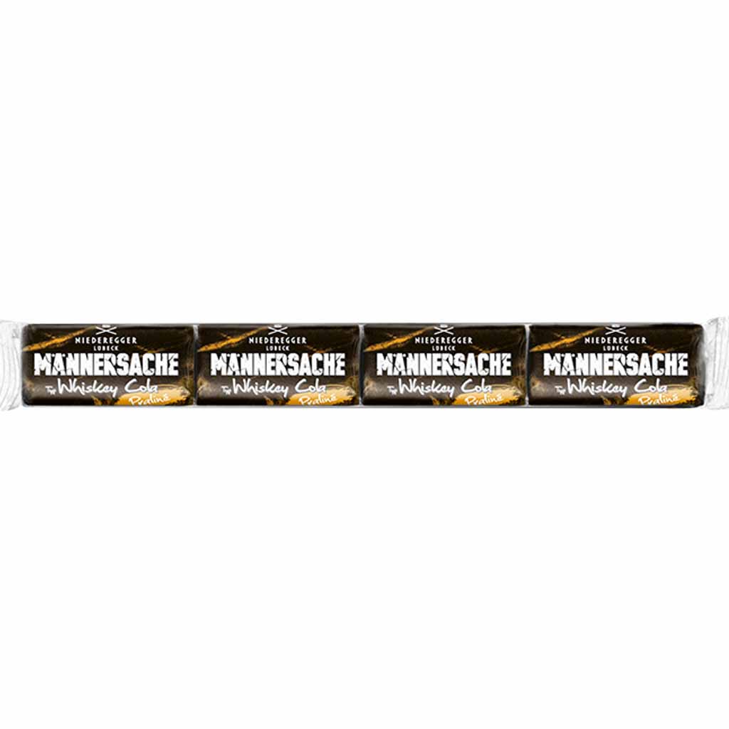 Niederegger Männersache Trüffel Riegel Whiskey Cola 50g MHD:23.2.25