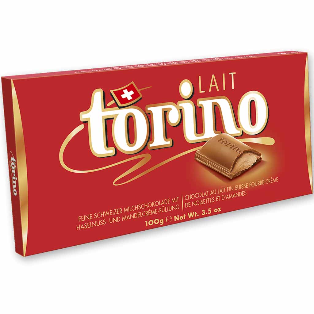 Torino Tafelschokolade Lait Haselnuss & Mandelcreme 100g MHD:28.2.25