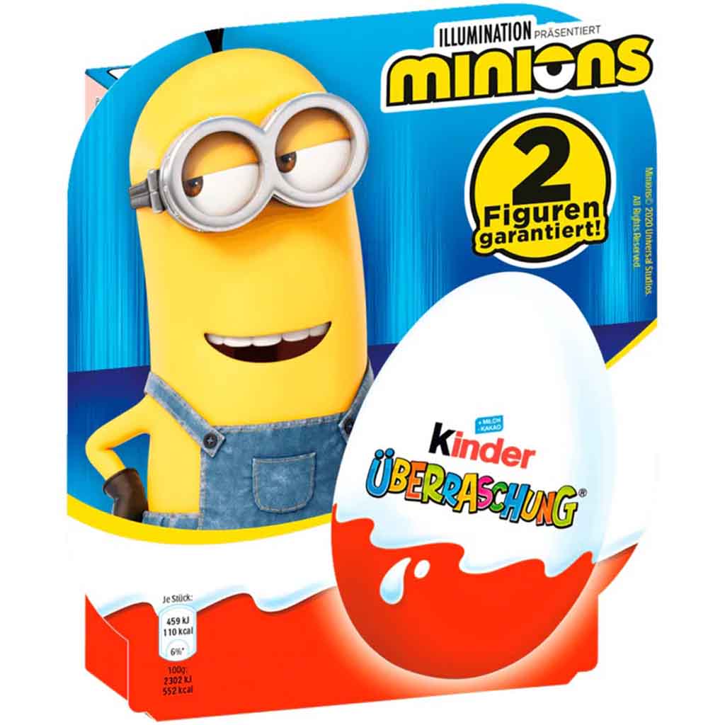 kinder Überraschung Classic-Ei minions 4er 80g 