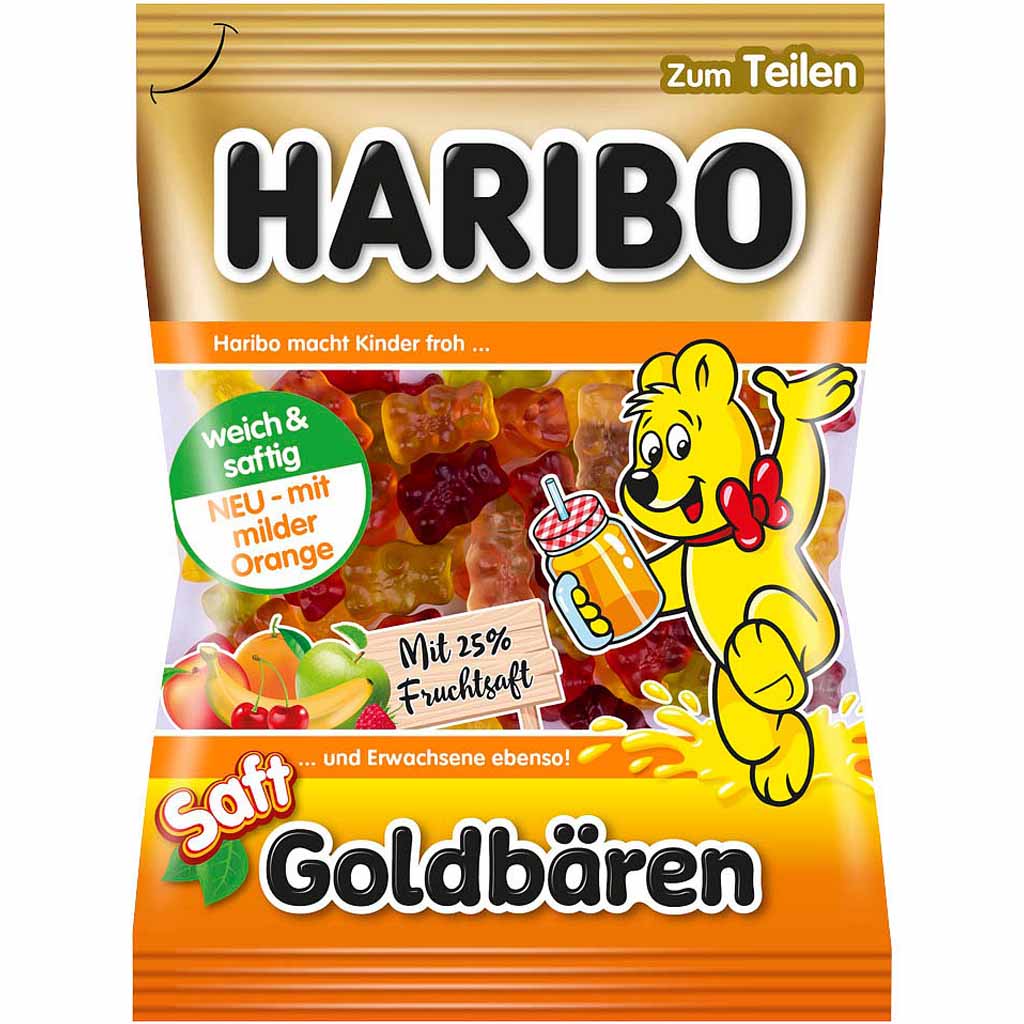 Haribo Saft Goldbären 175g MHD:30.1.23