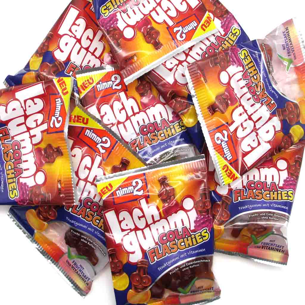nimm2 Lachgummi Cola Flaschies 170x18g=3060g MHD:30.12.23
