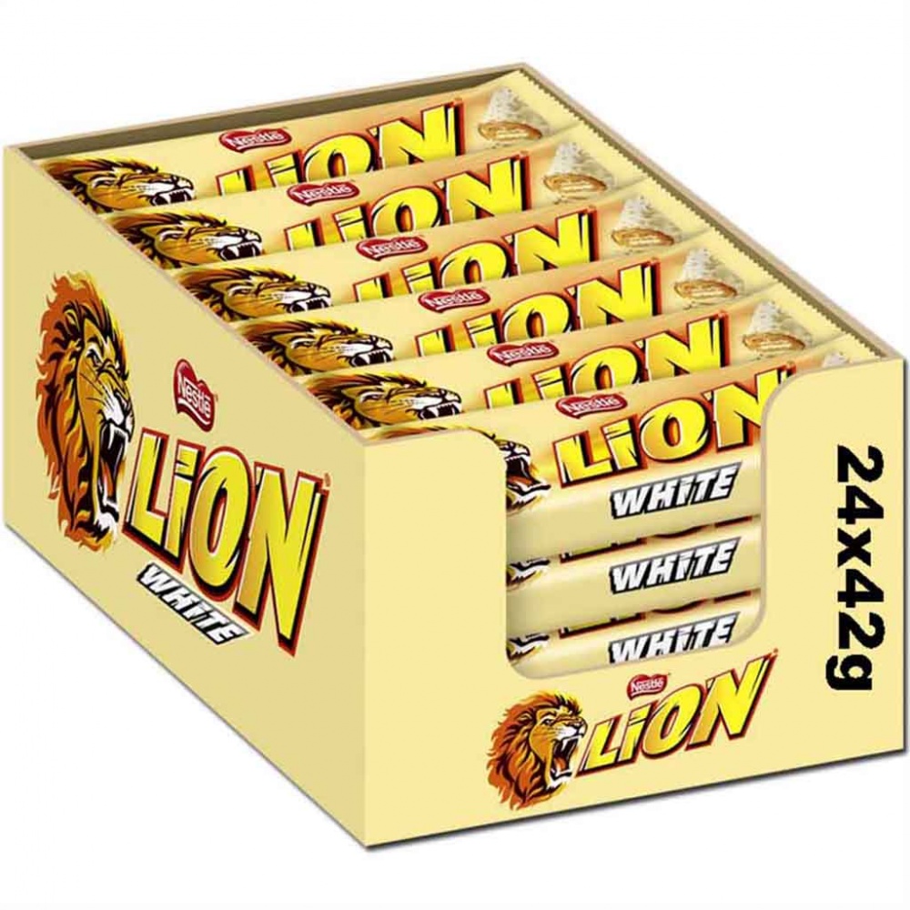 LION WHITE 24x 42g=1008g MHD:30.1.25