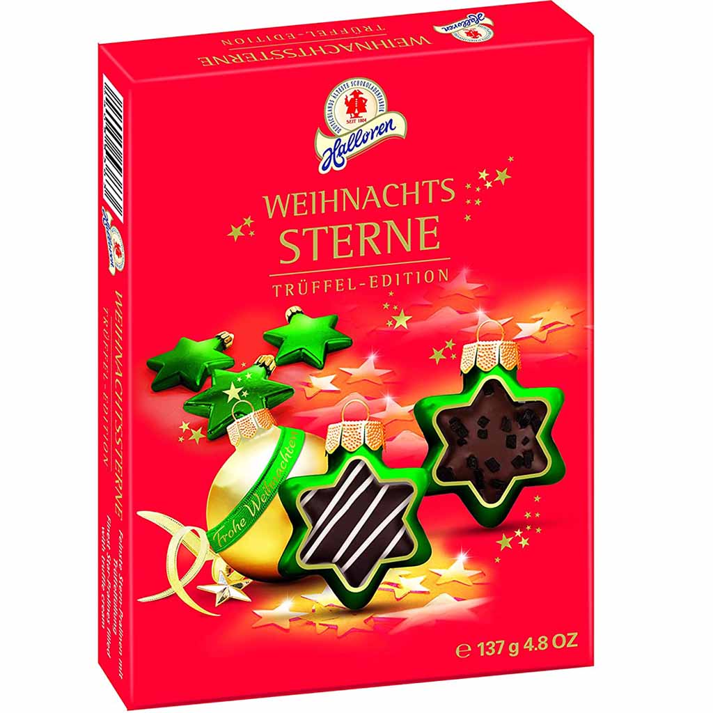 Halloren Weihnachssterne Trüffel Edition 137g MHD:9.5.23