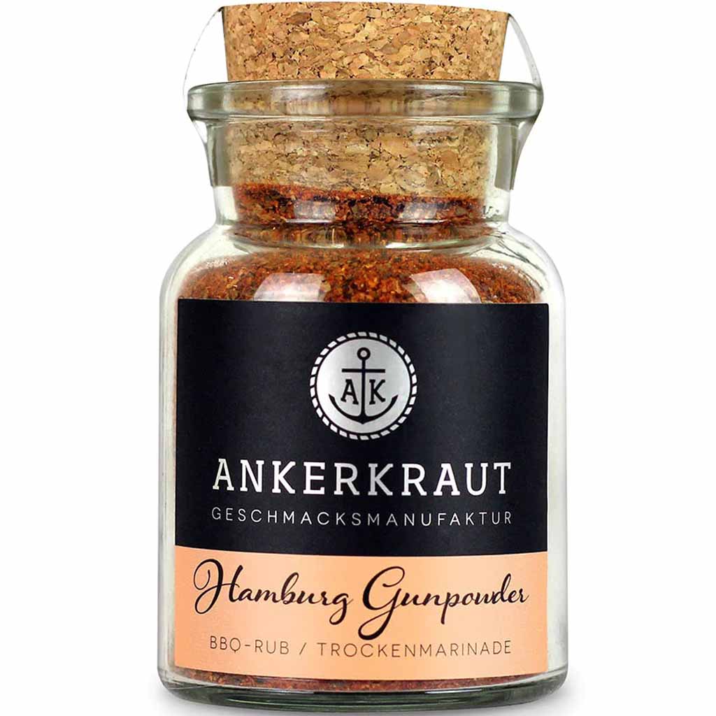 Ankerkraut Hamburg Gunpowder BBQ-Rub 90g MHD:14.5.24