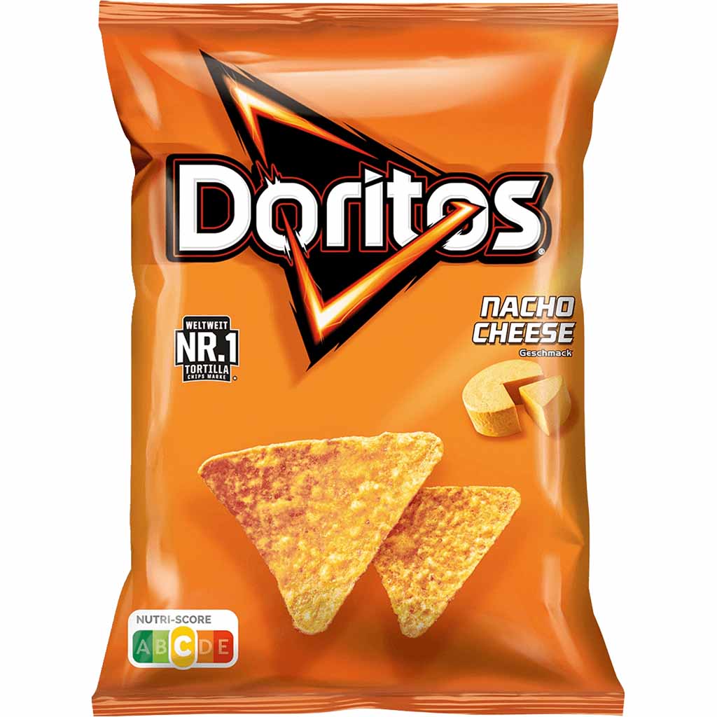 Lays Doritos Nacho Cheese Maischips 110g