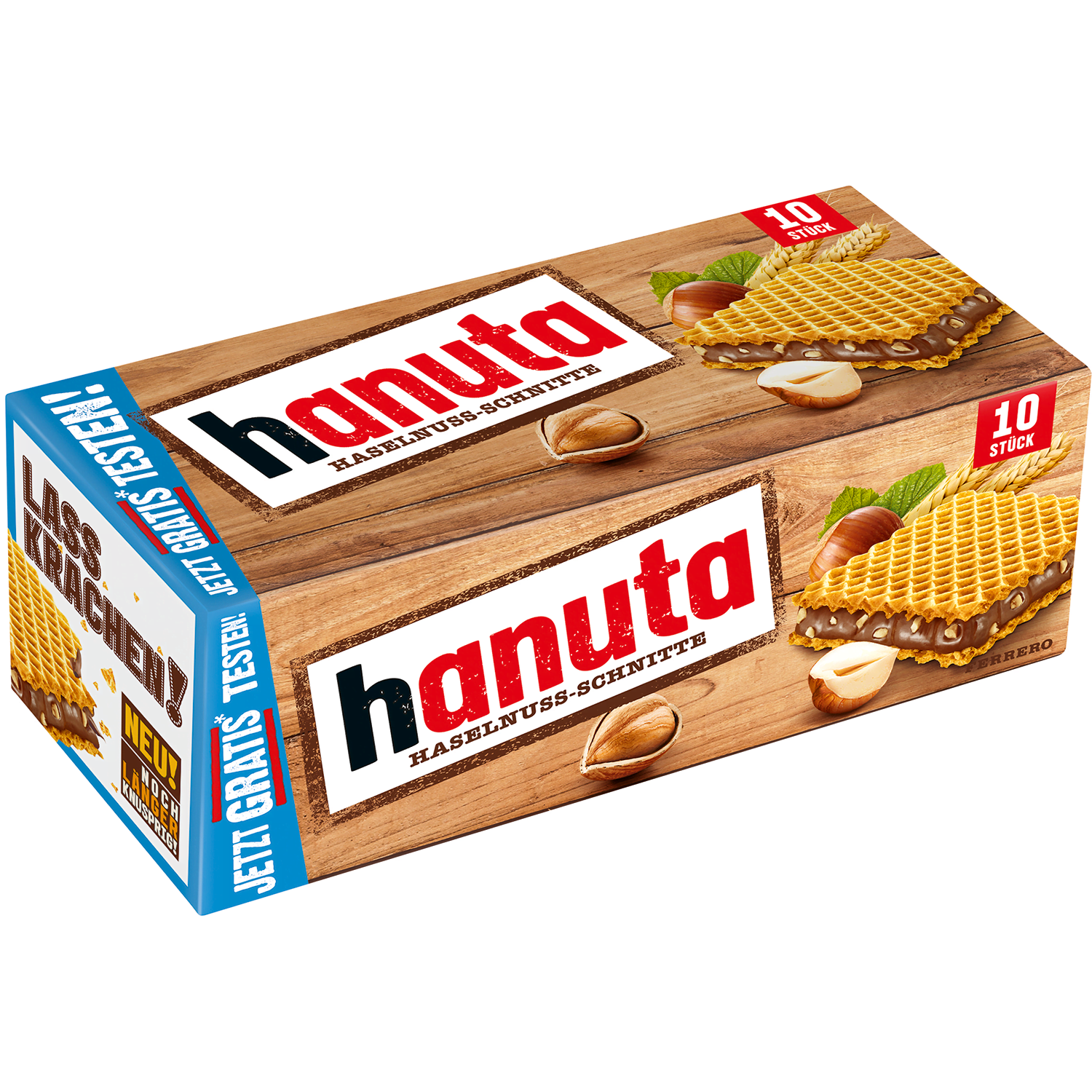 Hanuta Haselnuss-Schnitte 10x 22g  220g
