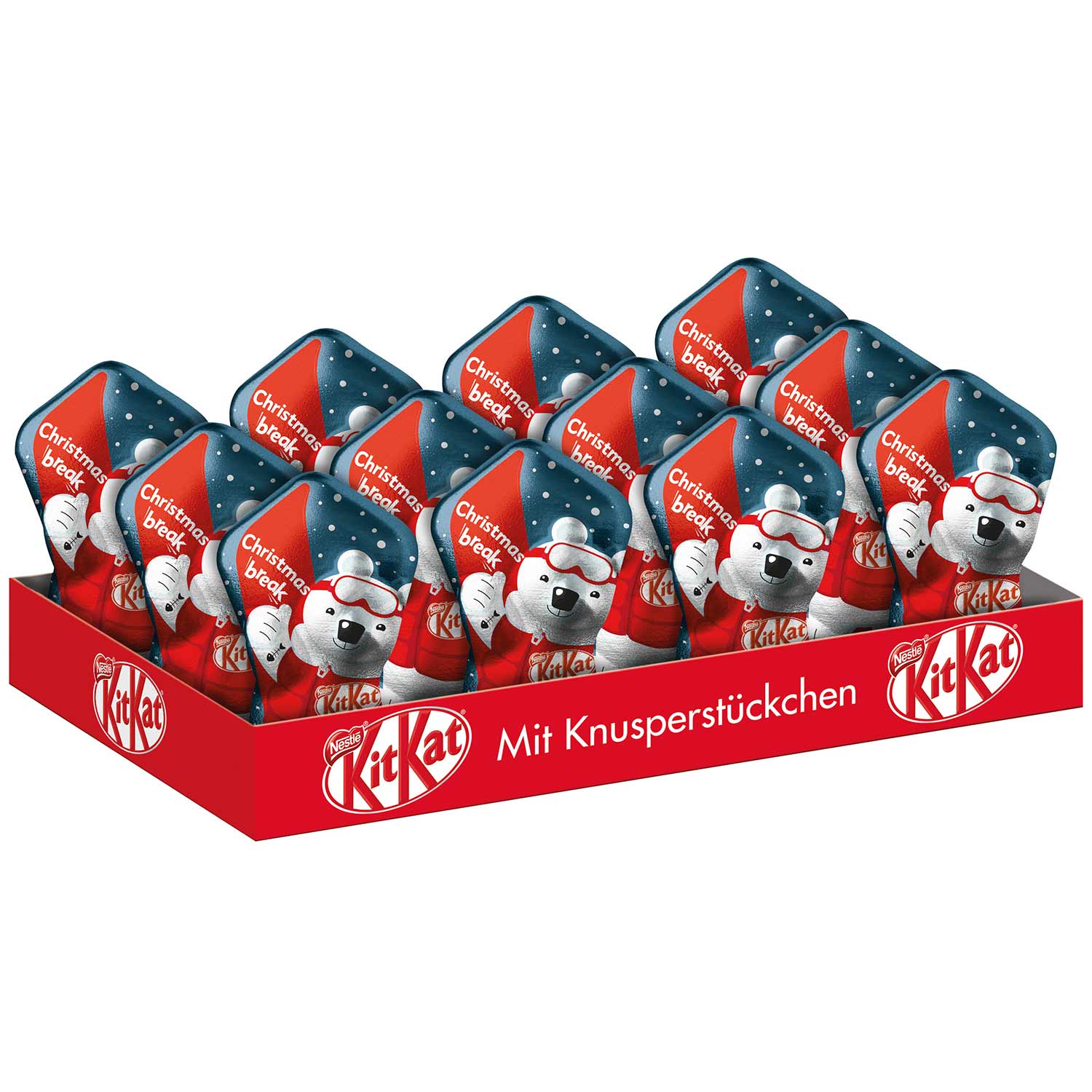 12x KitKat Eisbär á 85g= 1020g MHD:30.6.23