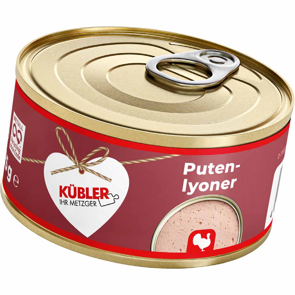 Küblers Puten-Lyoner 125g 