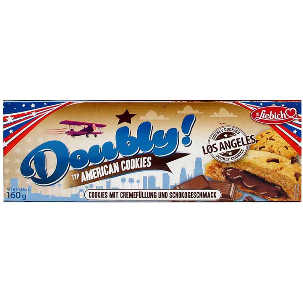 Liebich Doubly American Cookies Schokolade 160g MHD:18.3.25