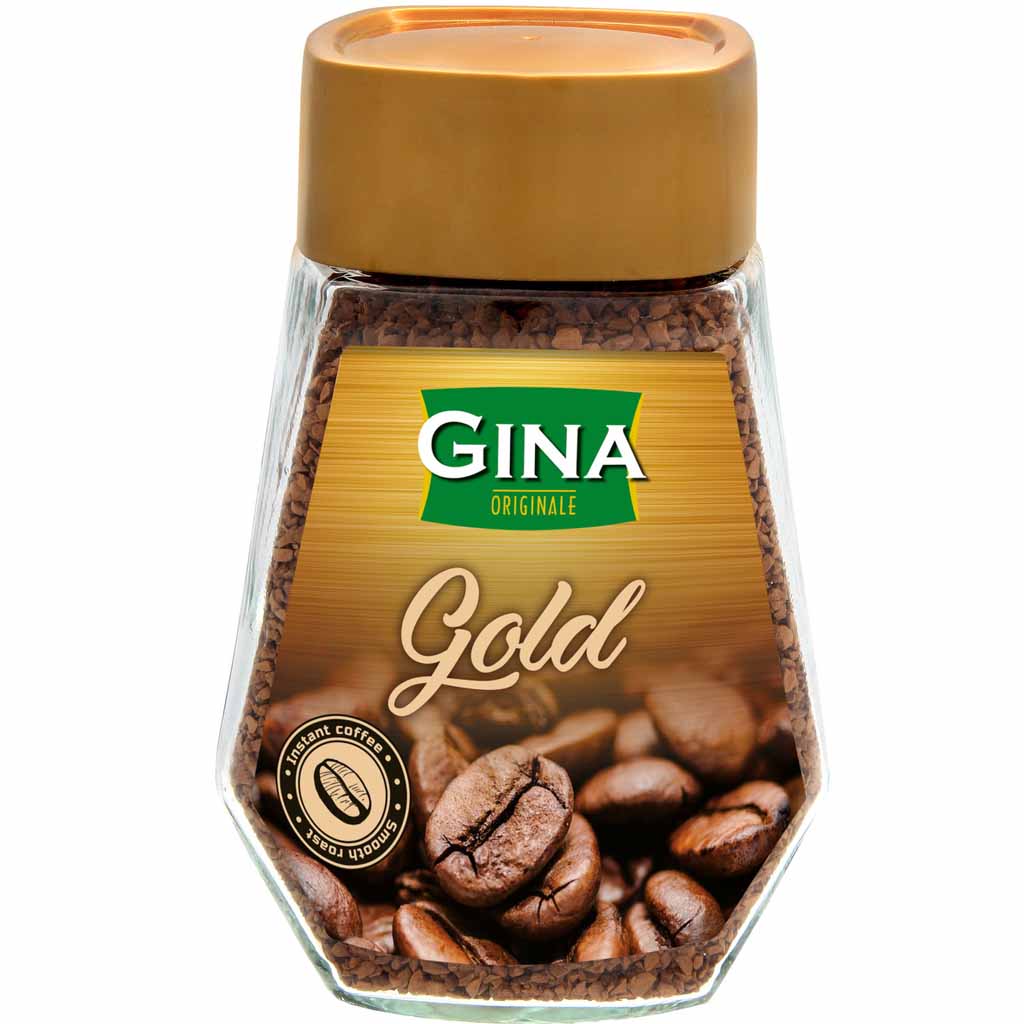 Gina Instant Kaffee Gold 200g MHD:30.4.26