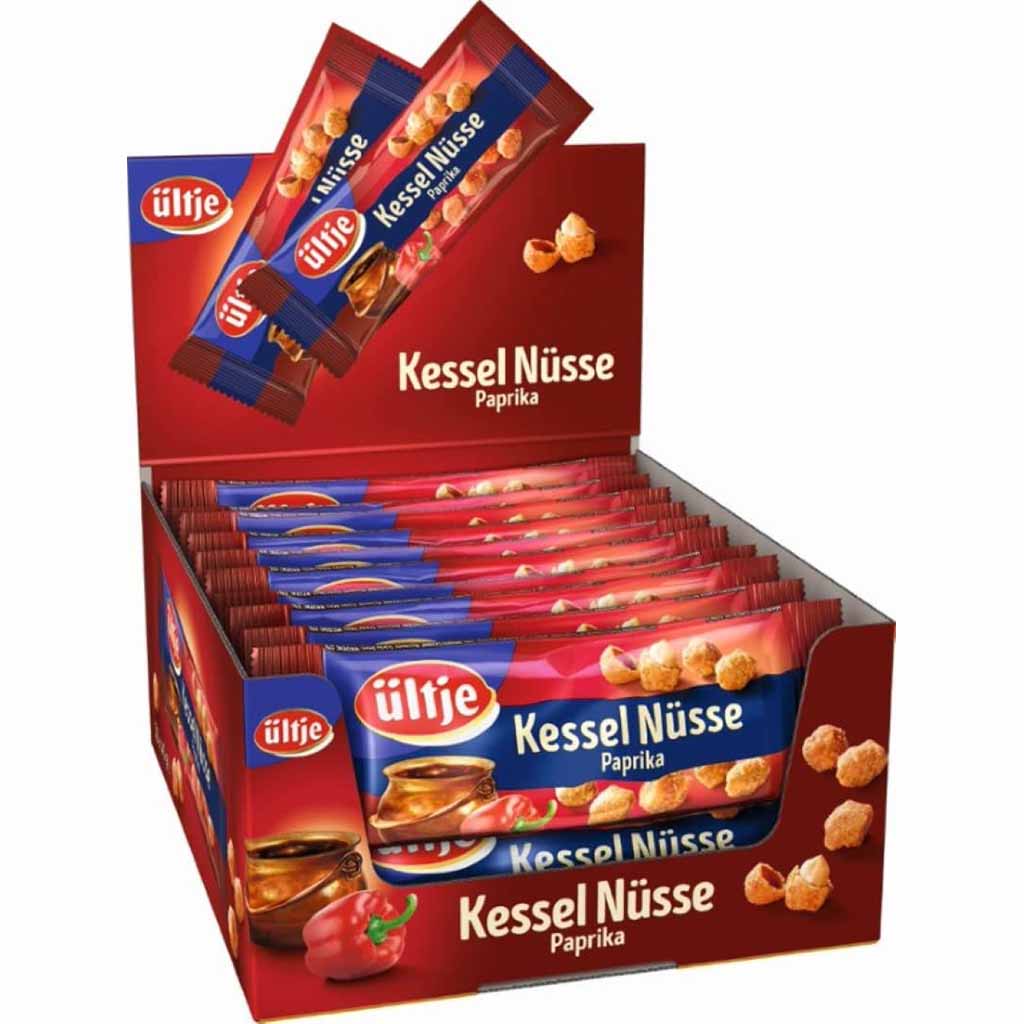 ültje Kessel Nüsse Paprika 20x40g=800g MHD:28.2.25