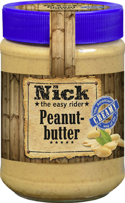 Nick the Easy Rider Peanutbutter, creamy 350g MHD:21.3.25