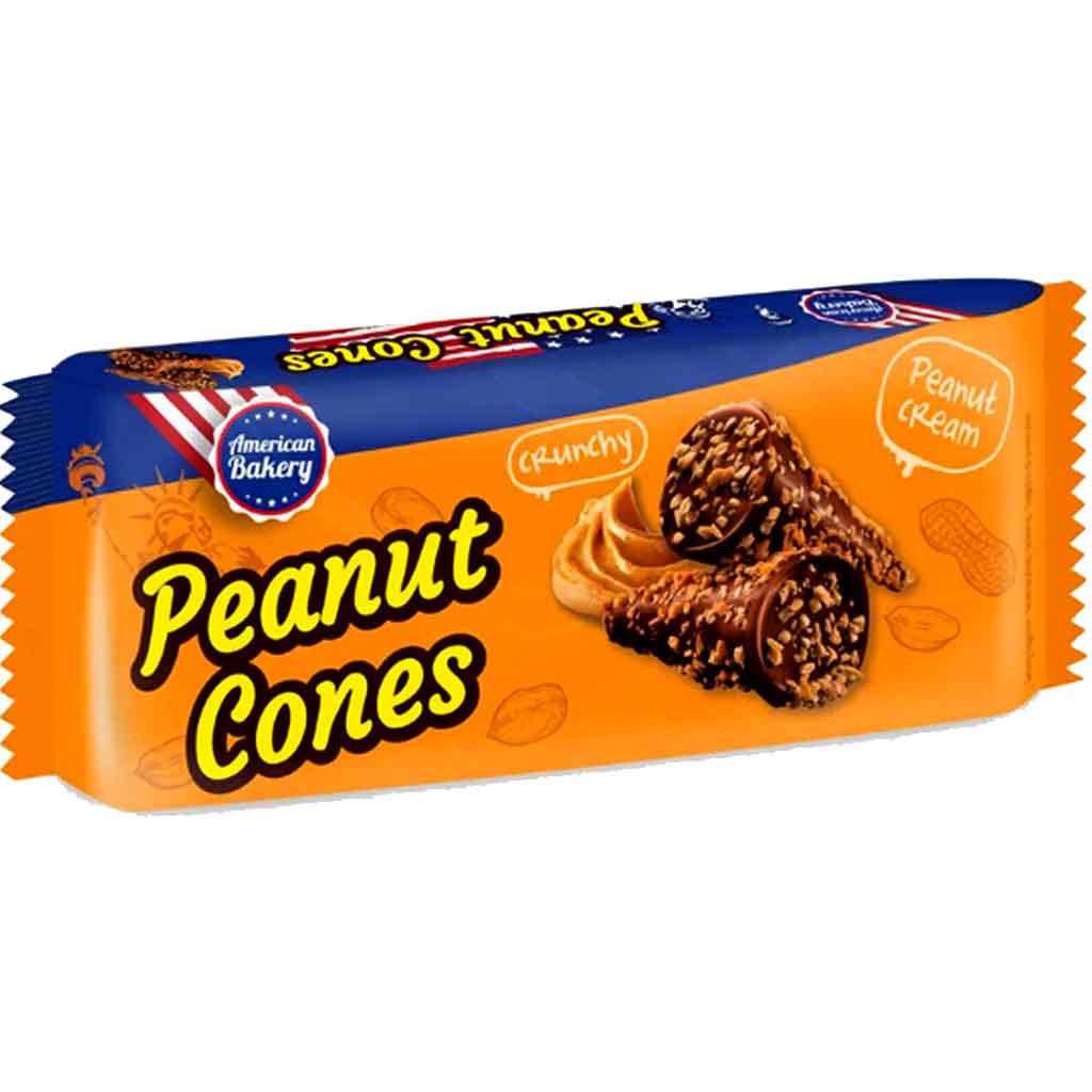 American Bakery Erdnuss Waffeln 112g MHD:22.5.25