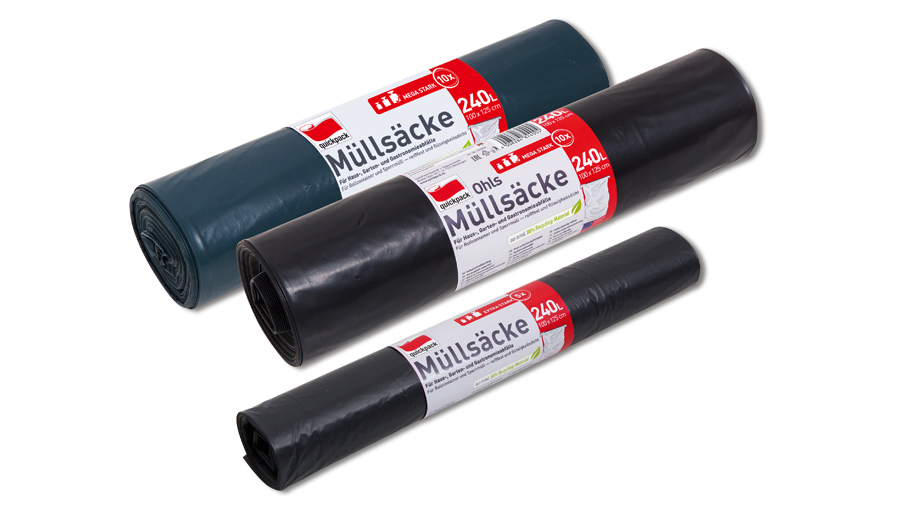 Container Müllsäcke 240 L 5 Stück Extra Stark