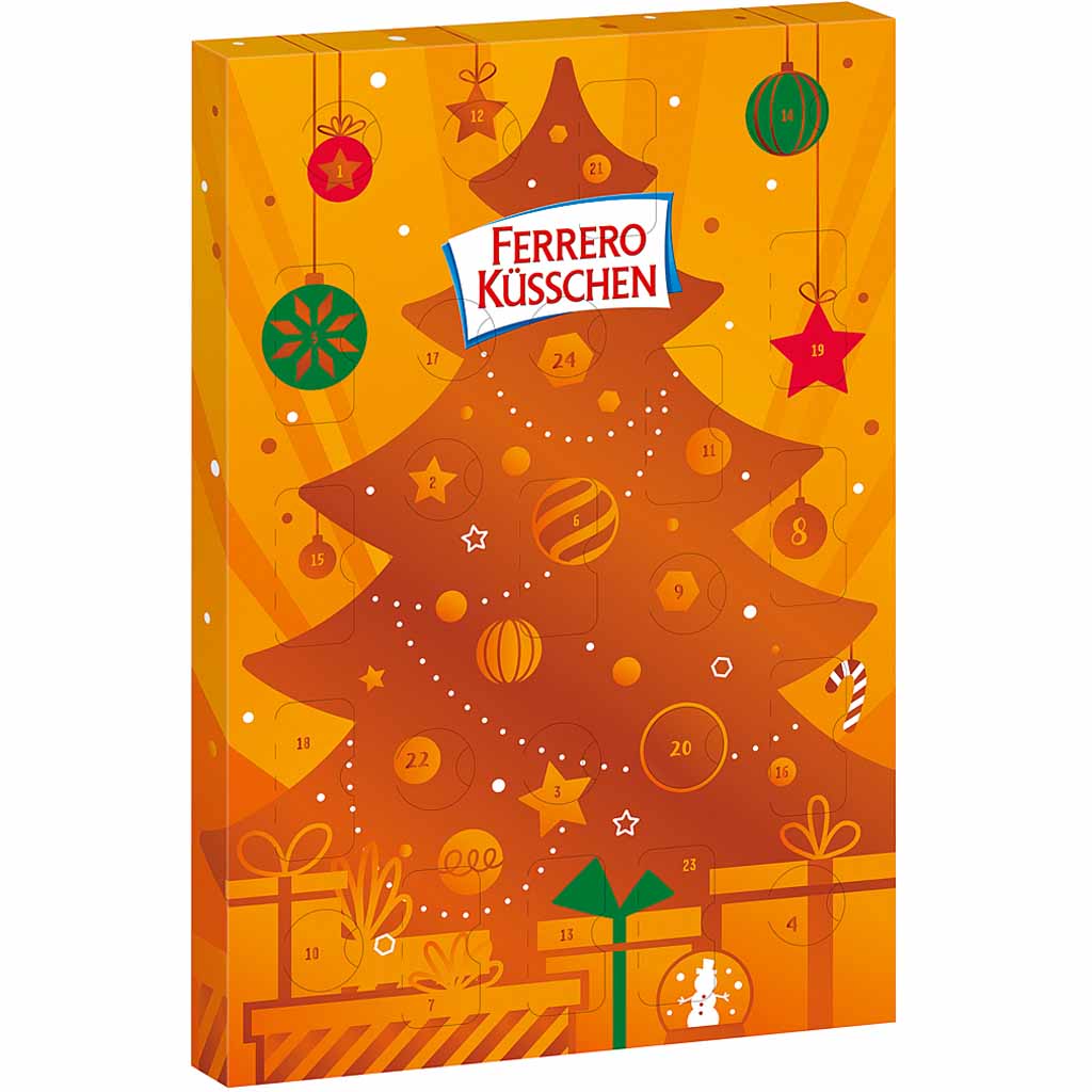 Ferrero Küsschen Adventskalender 198g MHD:20.4.23