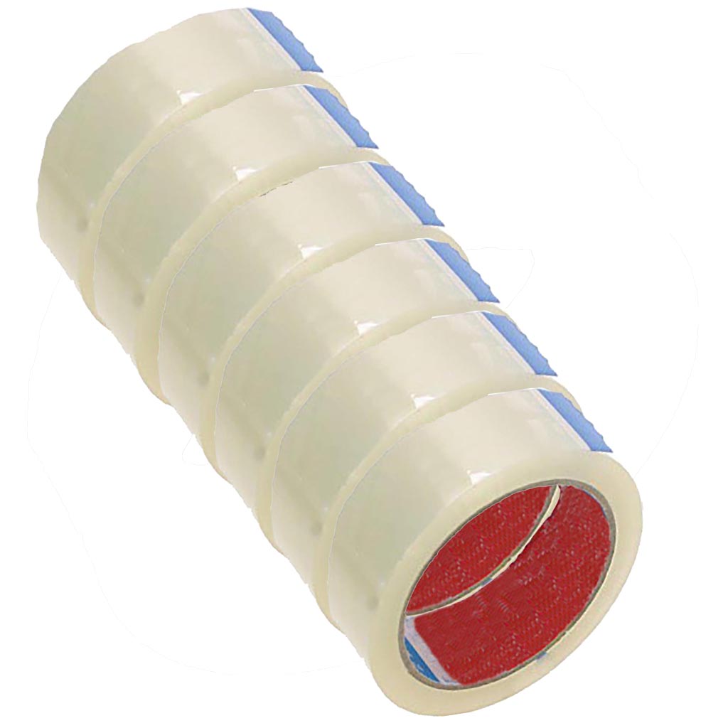 Klebeband 50mx48mm 6 Rollen
