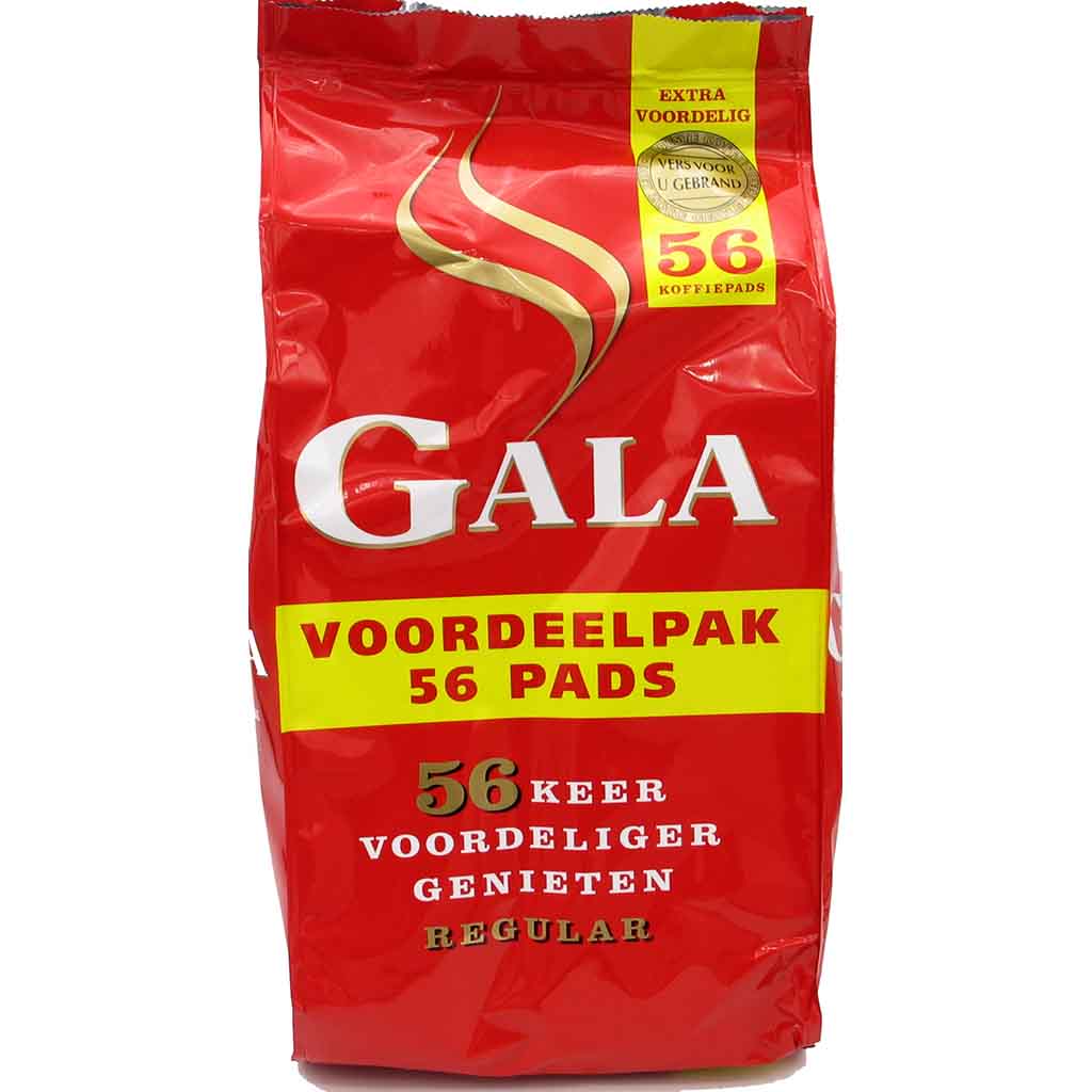 Gala Kaffeepads 56 Pads normal 389g MHD:1.8.25