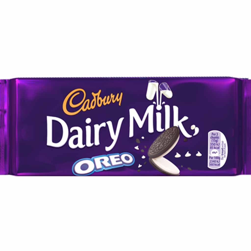 Cadbury Dairy Milk Oreo Tafelschokolade 185g MHD:24.4.20