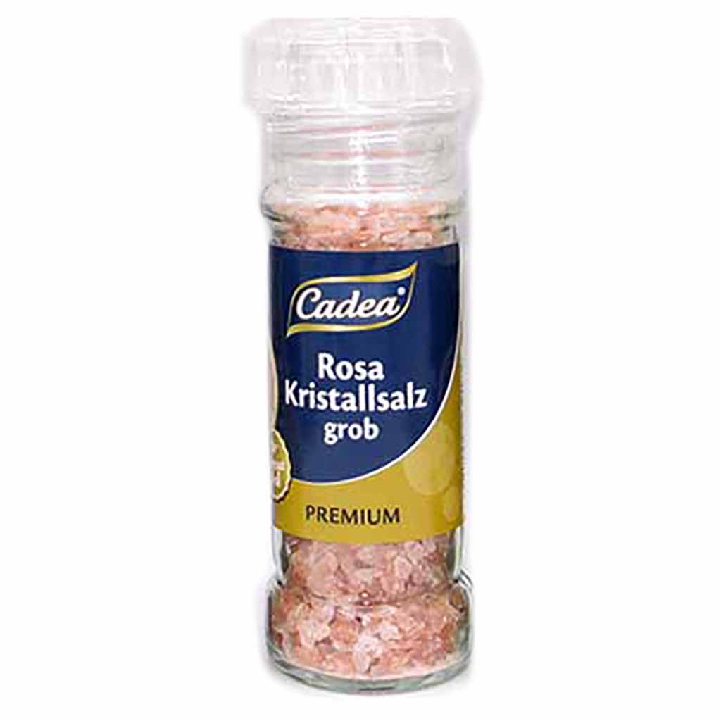 Cadea Gewürzmühle Rosa Kristallsalz grob 110g MHD:30.4.34