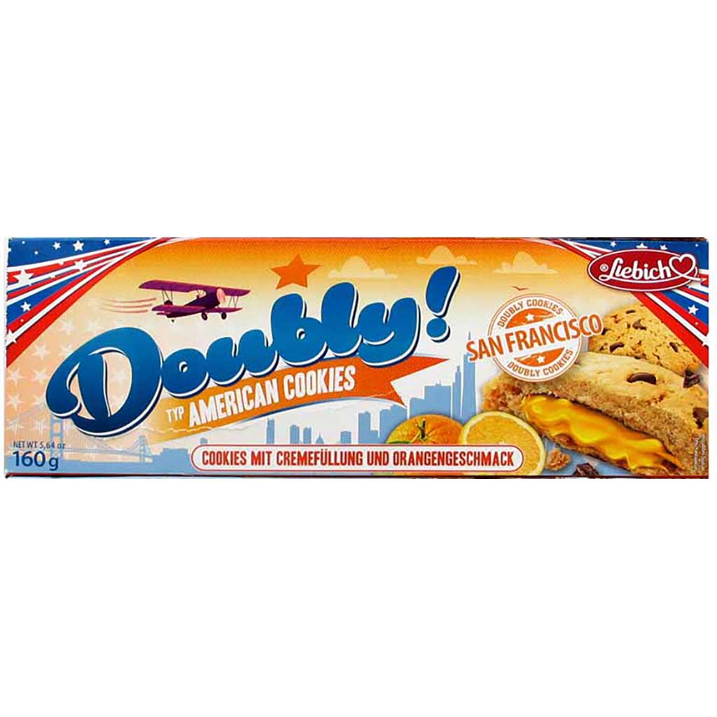 Liebich Doubly American Cookies Orange 160g