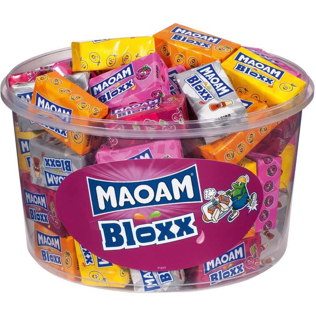 Maoam Bloxx Vorratsdose 1100g MHD:30.4.25