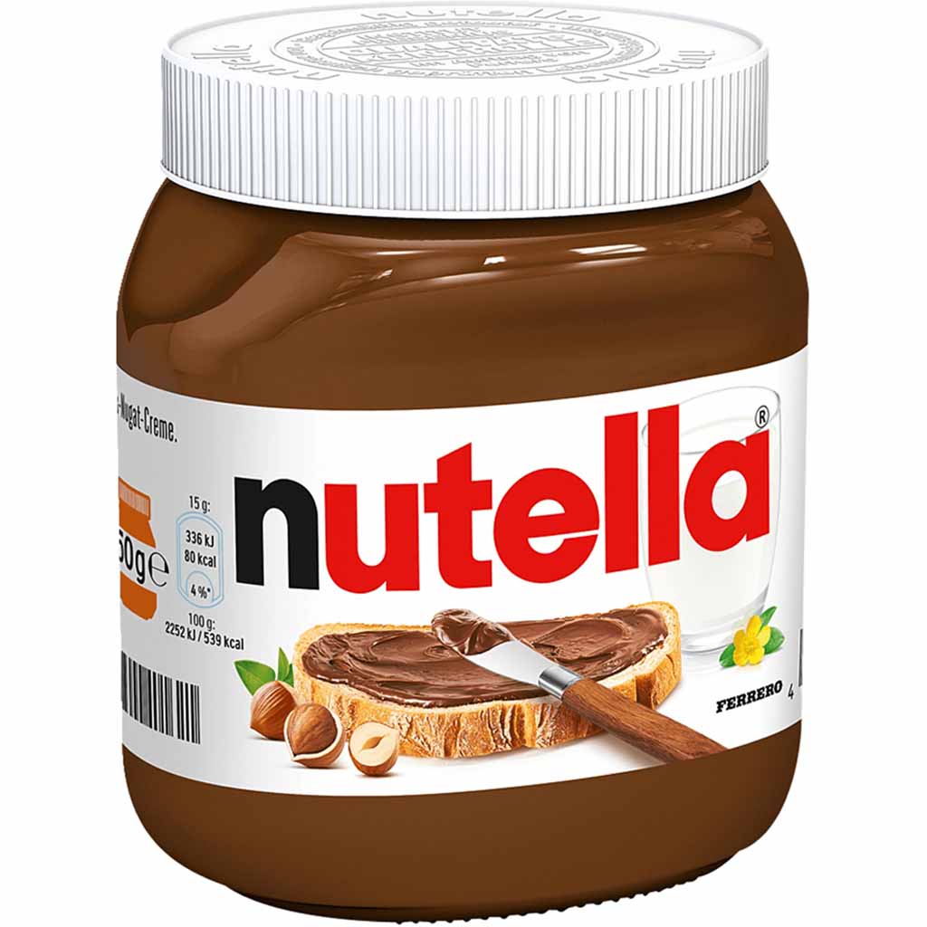 Nutella Brotaufstrich im Glas 350g MHD:27.8.21