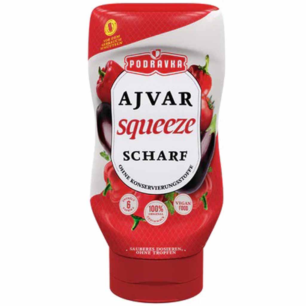 Podravka Ajvar scharf 310g MHD:1.9.24