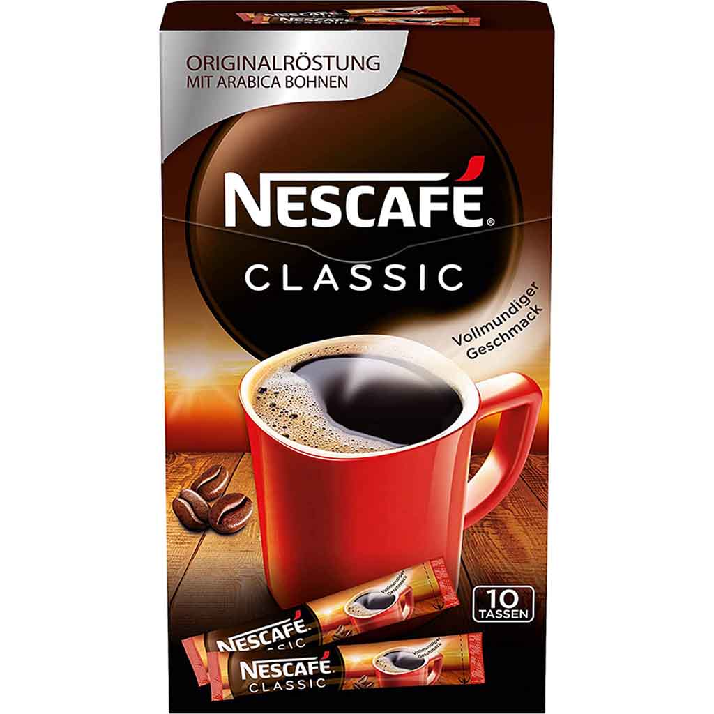 Nescafé Classic Kaffeesticks 10x2g=20g MHD:30.4.25