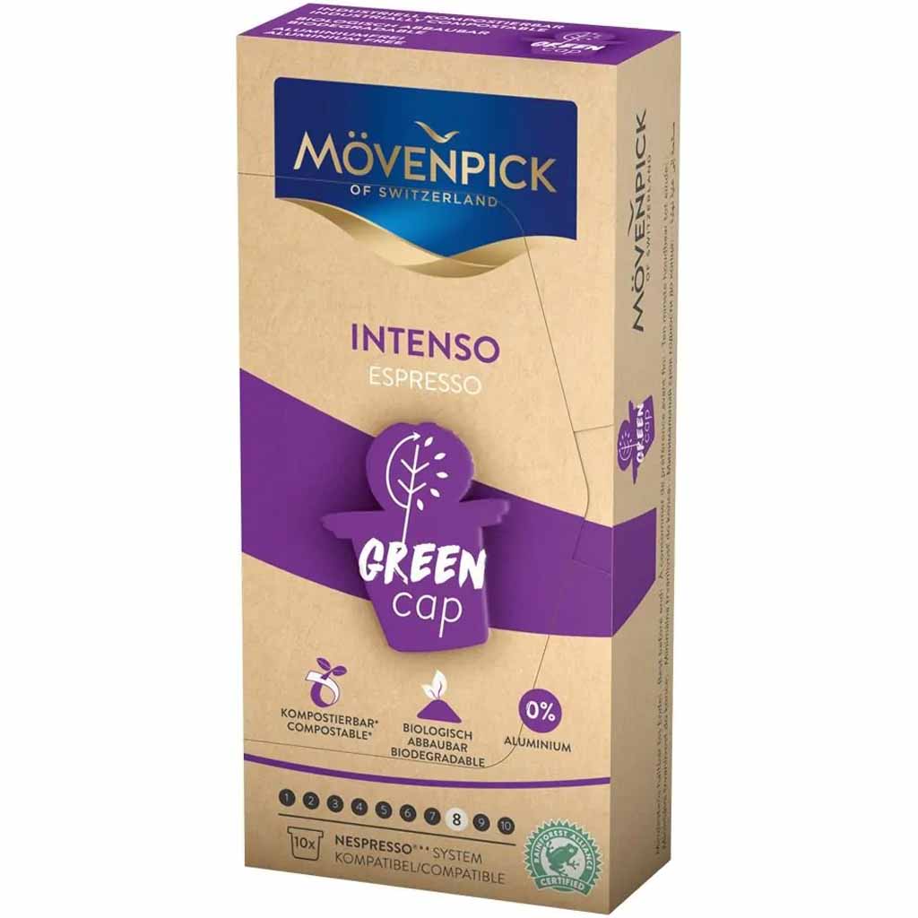 Mövenpick Intenso Espresso Green Cap 10 Kapseln 57g MHD:30.7.23
