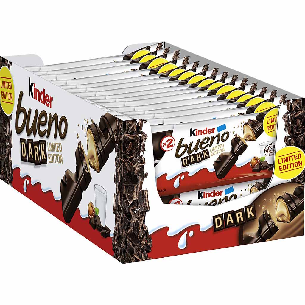 Ferrero Kinder Bueno DARK 30 Doppelriegel  30 x 43g, 1290g EAN 8000500214114