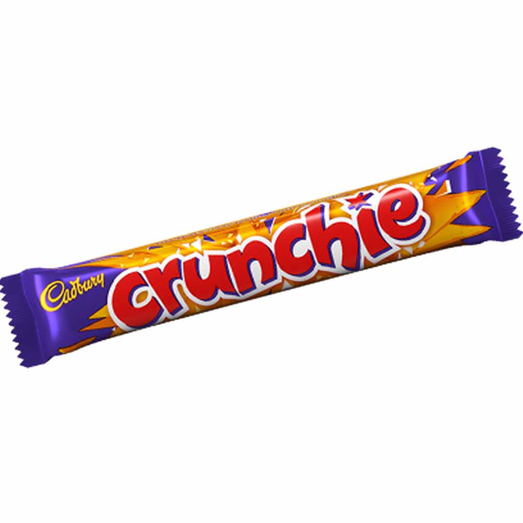 48x Cadbury Crunchie Schokoladenriegel á 40g=1920g MHD:15.7.21