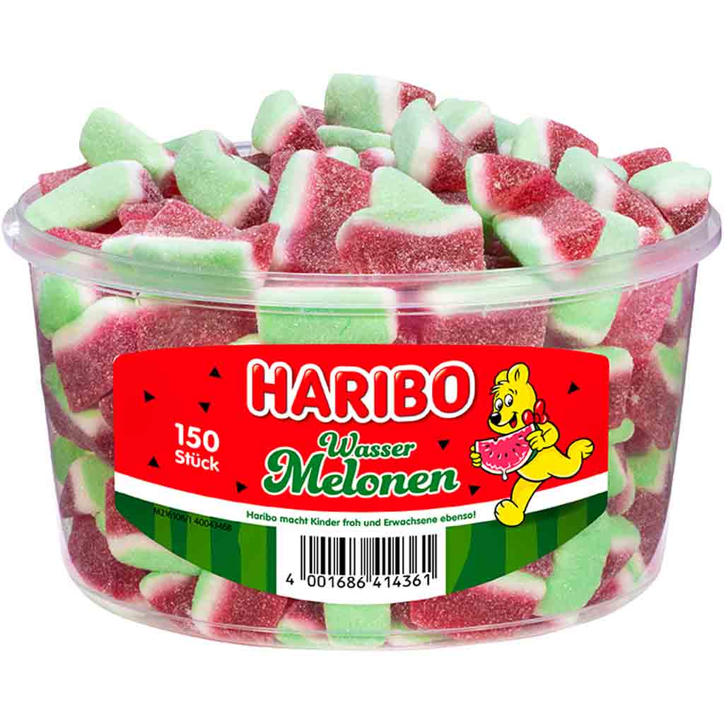 Haribo Wassermelonen 150er 1050g MHD:30.3.24