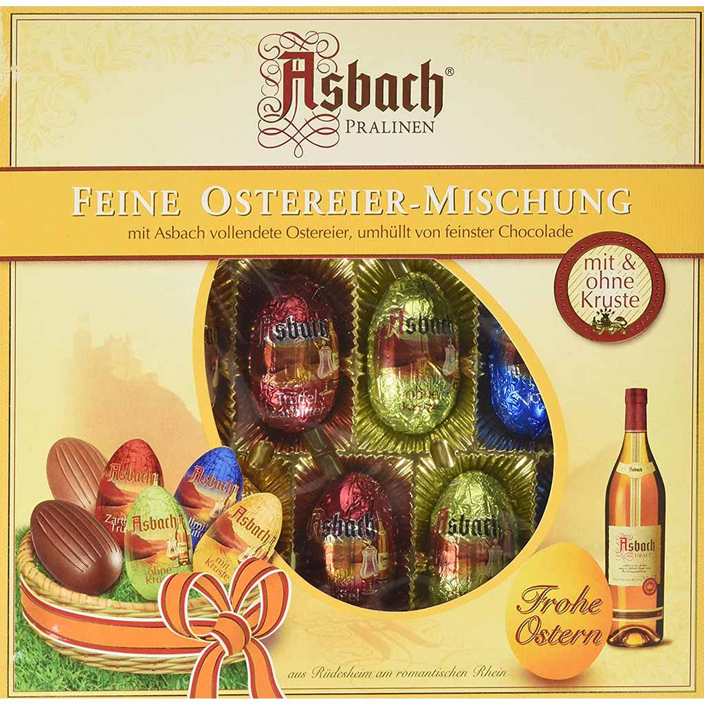 Asbach Pralinen Feine Ostereier - Mischung 200g MHD:30.6.21
