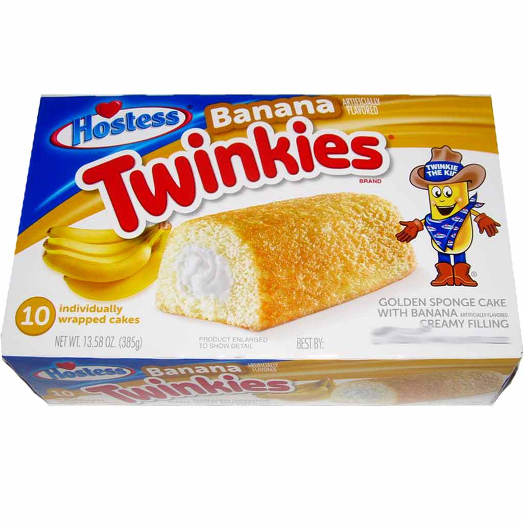 Hostess_Twinkies_10er_Banane_385g_front_96dpi Hostess Twinkies mit Bananencreme 10er 385g