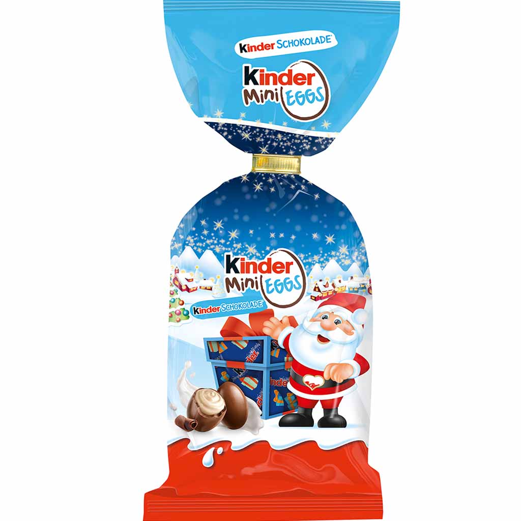kinder Mini Eggs Kinder Schokolade 18er 100g MHD:20.4.22
