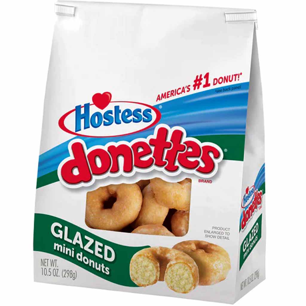 Hostess donettes mini Donuts glazed mini Donuts 298g MHD:30.11.22