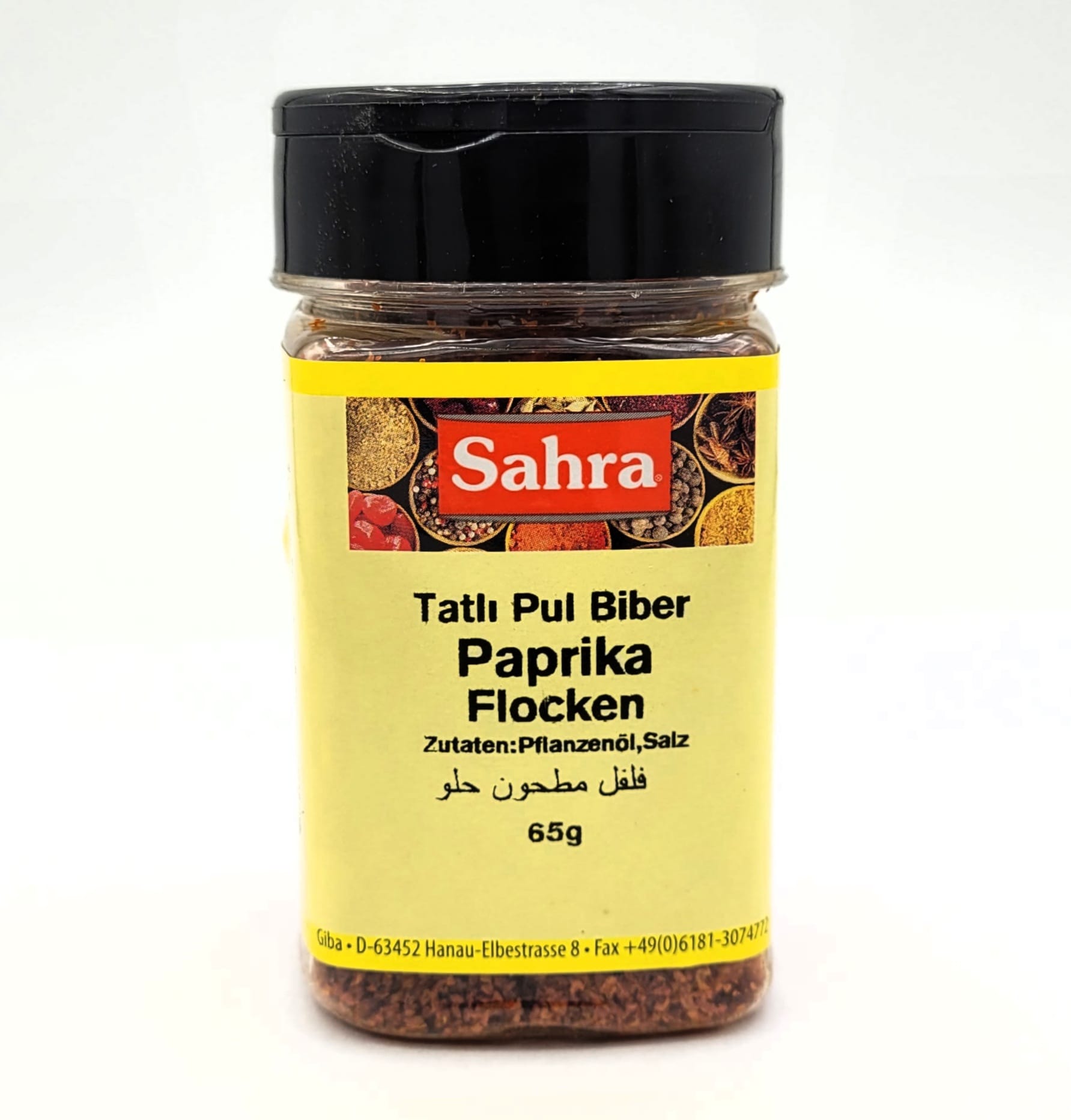 Sahra Paprika Flocken 65g MHD:30.6.25