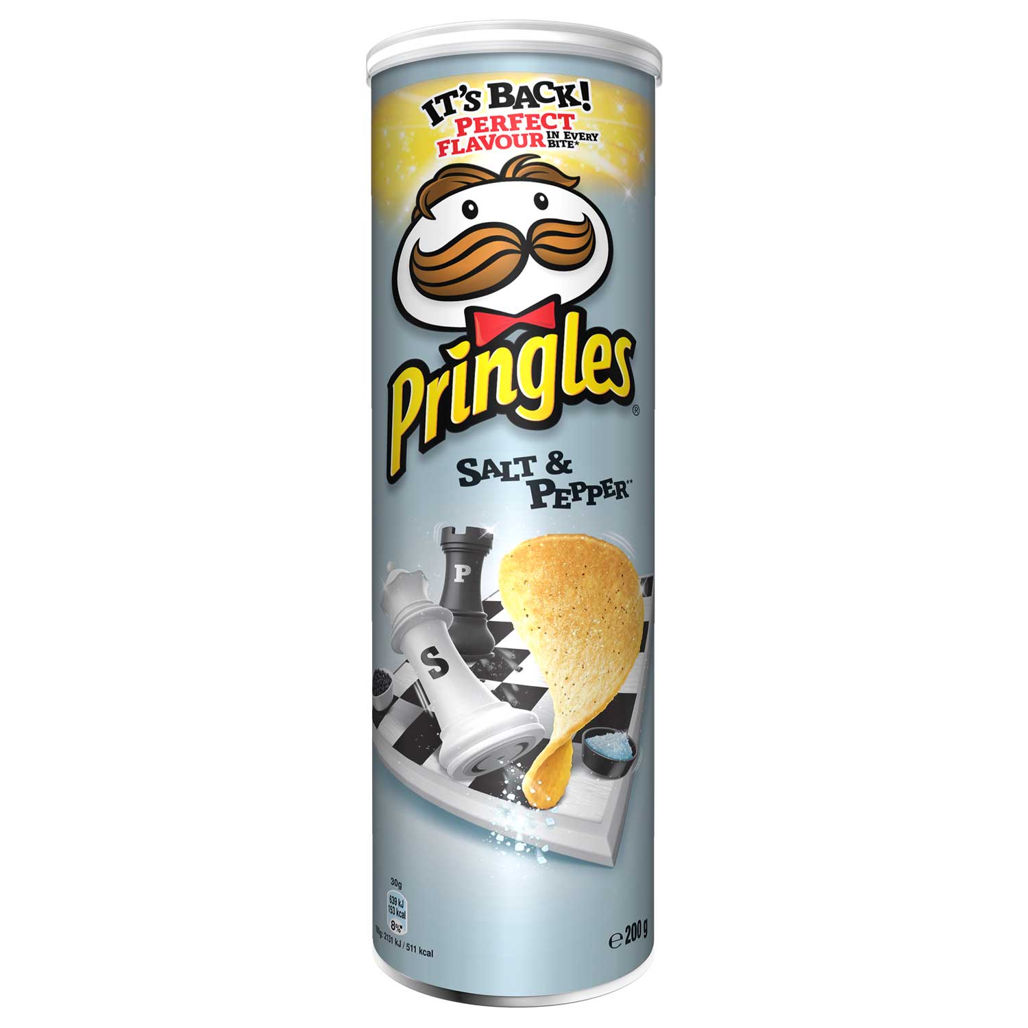 Pringles Salt & Pepper 200g MHD:8.5.22