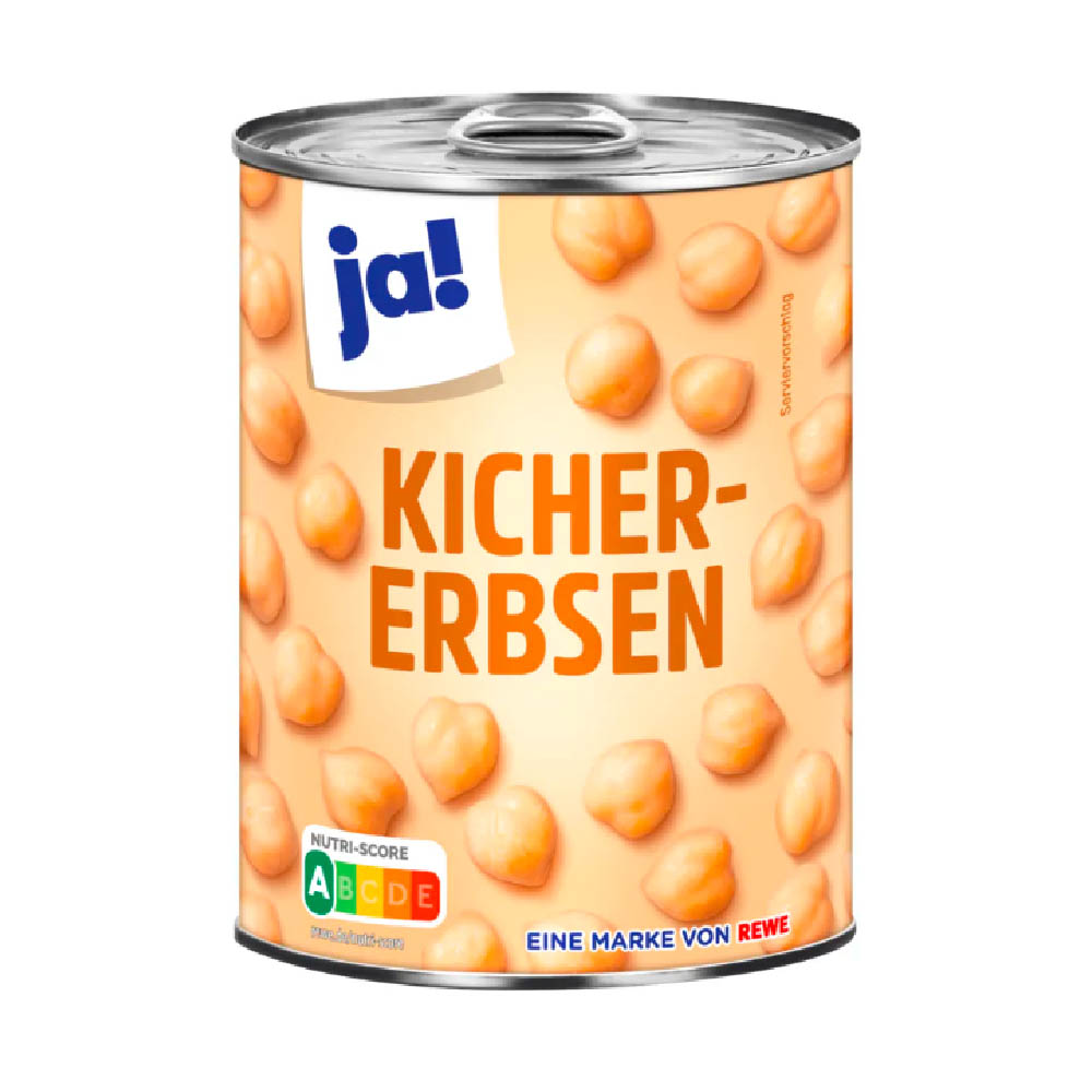 ja! Kichererbsen 265g MHD:9.7.27