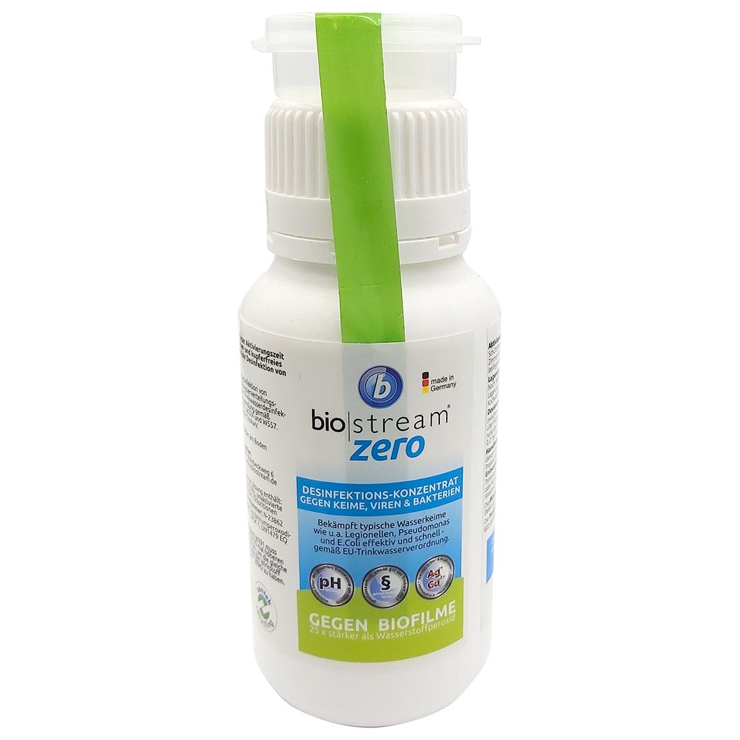 Bio Stream zero Desinfektions Konzentrat Gegen Keime, Viren & Bakterien 250 ml MHD:30.8.24