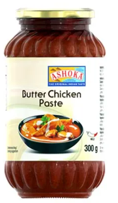 Ashoka, Butter Chicken Paste, 300 g Glas MHD:28.2.26