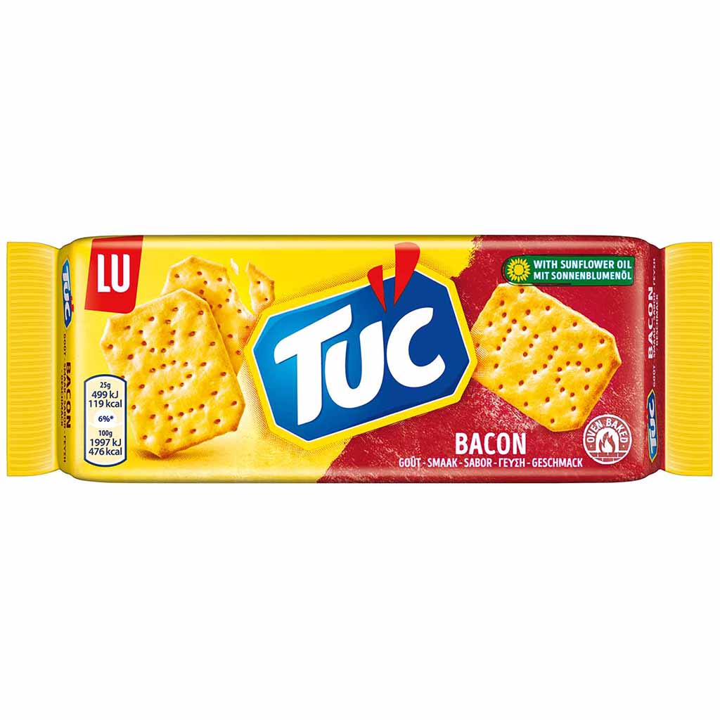 TUC Cracker Bacon 100g MHD:31.10.24