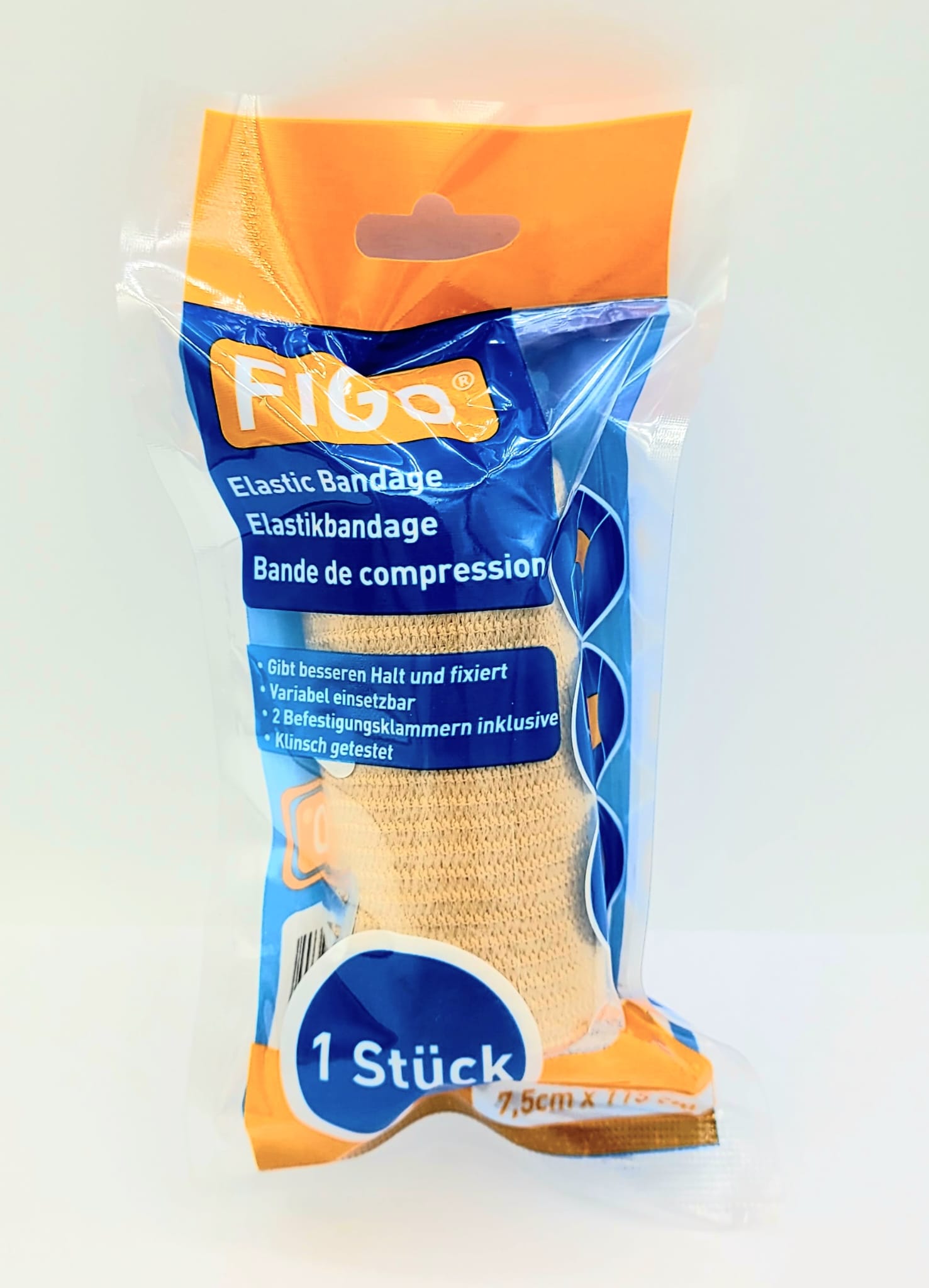 Elastikbandage  7,5 cm x 115cm MHD:30.9.26