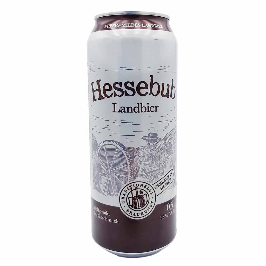 Hessebub Landbier 0,5L Dosen 4,8% Vol. , 4337256618885