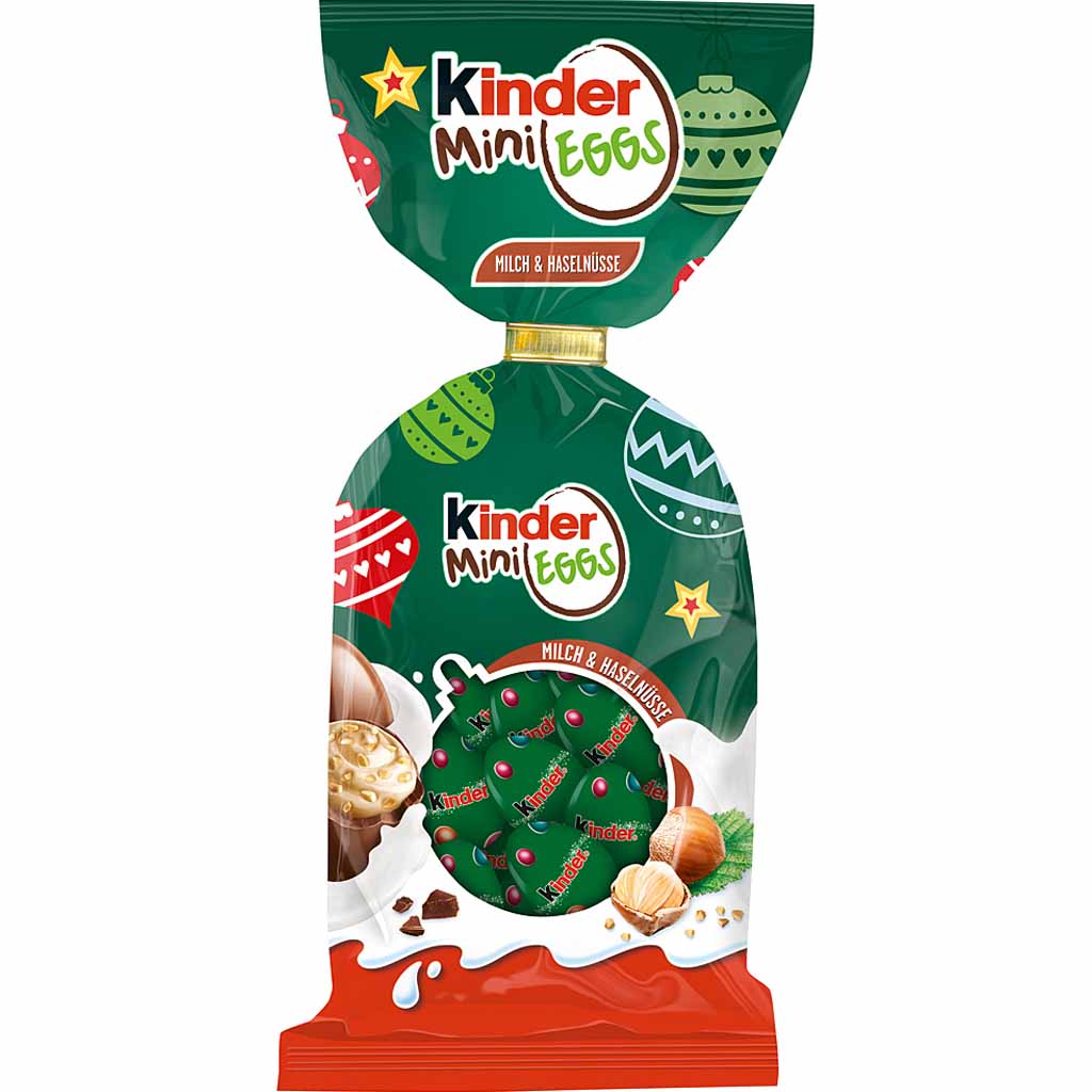 kinder Mini Eggs Milch & Haselnüsse 15er 85g MHD:20.4.24