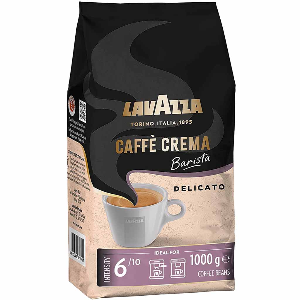 Lavazza Caffè Crema Barista Delicato ganze Bohnen 1000g MHD:30.7.25