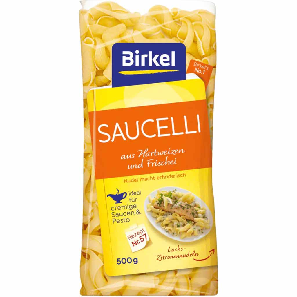 Birkel Nudeln Saucelli 500g MHD:5.2.27